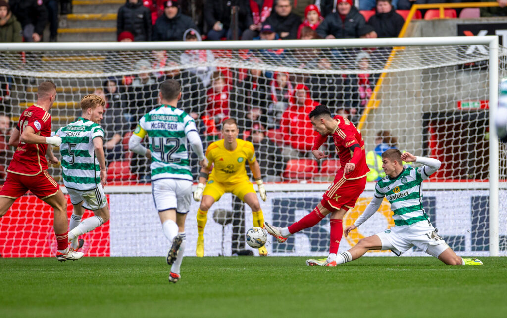 Bojan Miovski Aberdeen v Celtic