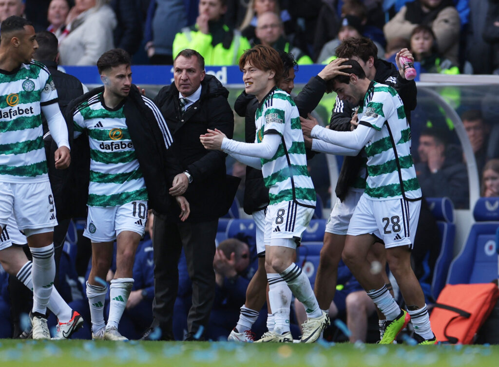 Celtic Players and Rodgers