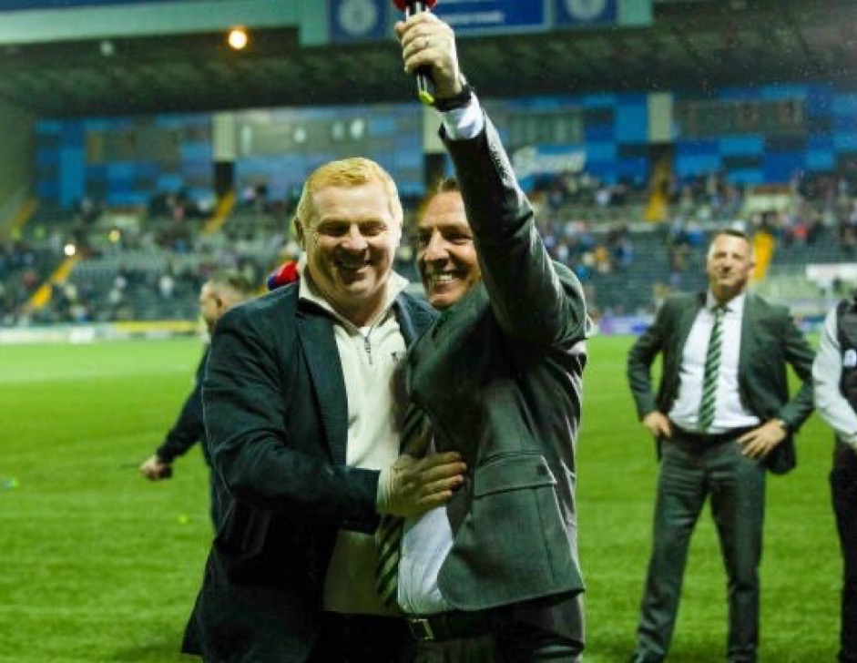 Neil Lennon and Brendan Rodgers