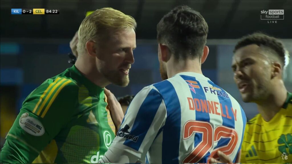 Kasper Schmeichel Enraged