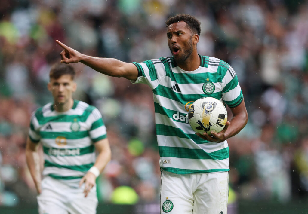 Celtic's Auston Trusty reacts