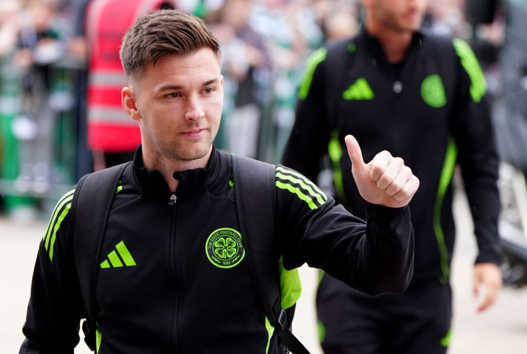 Kieran Tierney entering paradise